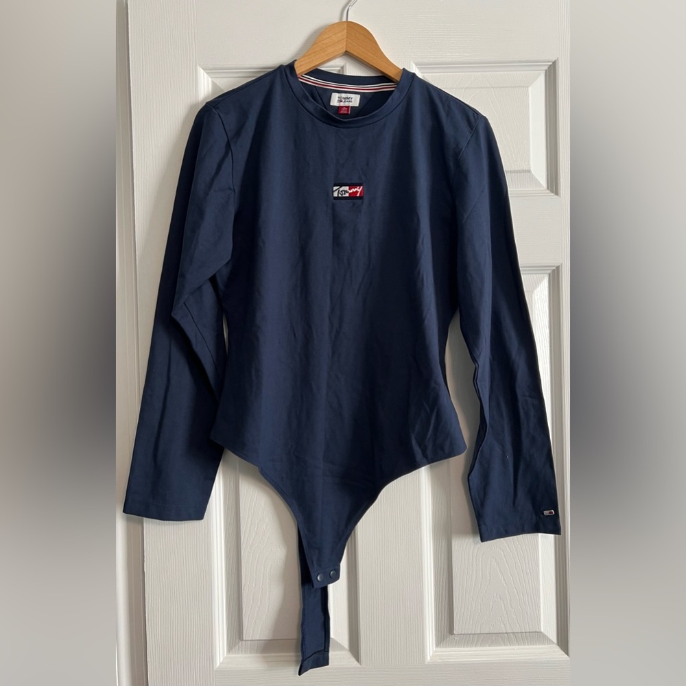 Tommy Hilfiger Dark Blue Long Sleeve Bodysuit